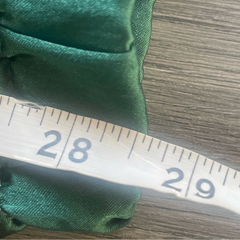 Vintage 90s Emerald Green/Gold Nylon Windbreaker Suit Women's Size Small Sporty - Picture 16 of 16